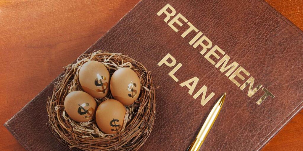 Visual representation of Retirement plan consulting