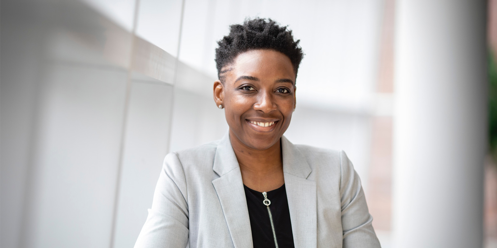 A small business owner who acquired benefits enrollment onboarding services